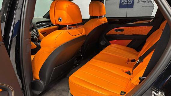 Bentley Bentayga met Hermès-interieur