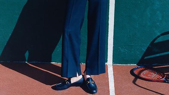 gucci tennis-collectie schoenen
