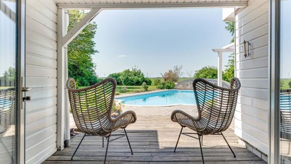 luxe woning Twisk uitzicht