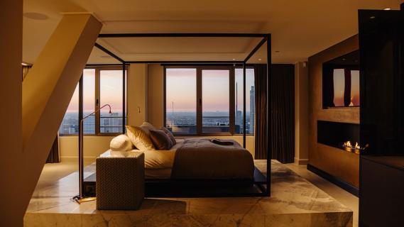 penthouse memphis depay slaapkamer