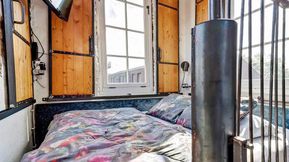 vrijstaand wonen watertoren slaapkamer