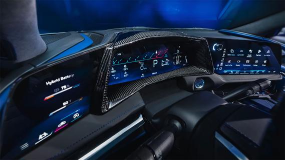 Chevrolet Corvette ZR1X dashboard