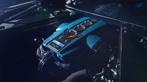 Chevrolet Corvette ZR1X motor