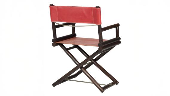 David Lynch veiling regisseursstoel achterkant