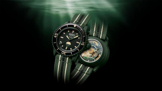 Green Abyss Swatch Blacpain