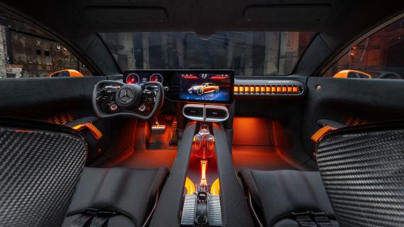 Mercedes AMG GT XX dashboard