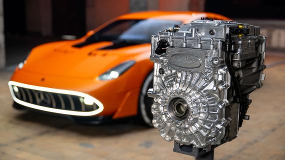 Mercedes AMG GT XX motor