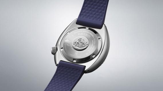 Seiko Jaws-horloge achterkant