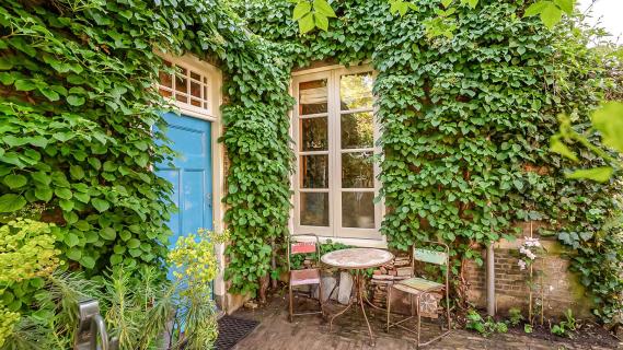 hofjeswoning Den Haag tuin