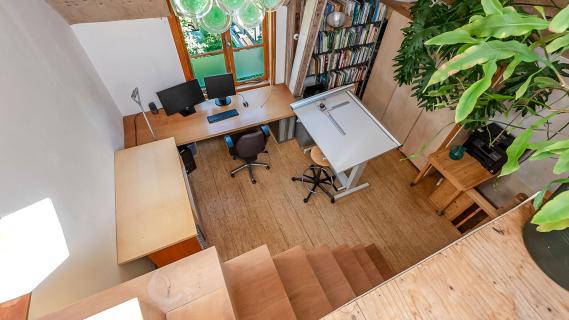 hofjeswoning Den Haag werkkamer