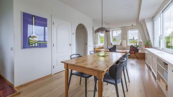 loftwoning amsterdam woonkamer