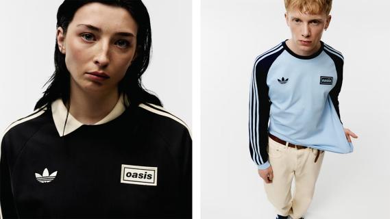 oasis adidas T-shirt