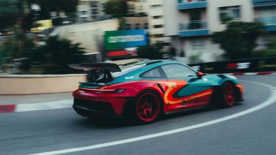 Dua Lipa Porsche 911 GT3 RS Monte Carlo