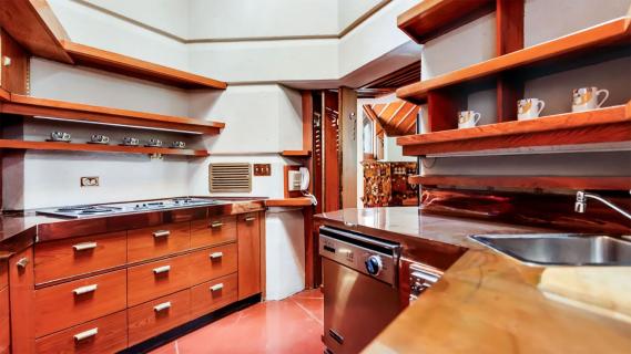 Fountainhead Frank Lloyd Wright keuken