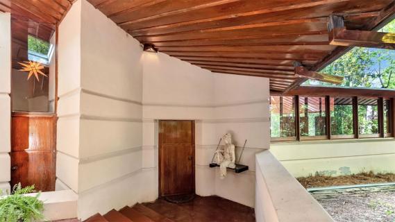 Fountainhead Frank Lloyd Wright voordeur