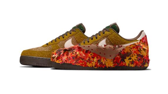 Nike Air Force 1 Low Autumn Leaves afneembaare laag