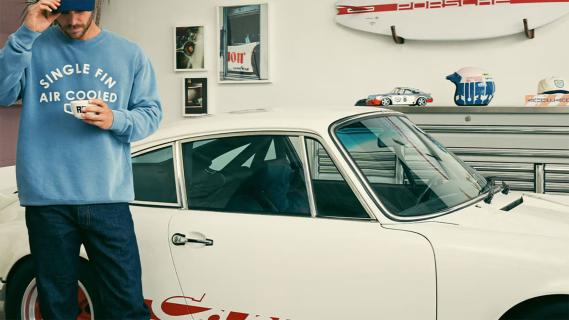 porsche surfcollectie trui