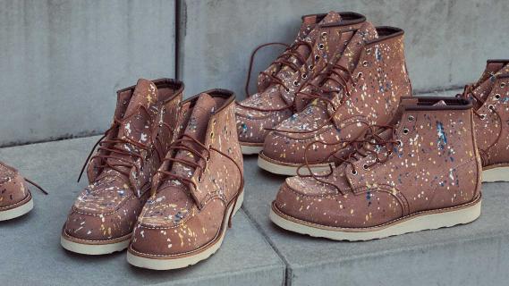 Red Wing Classic Moc Toe Confetti