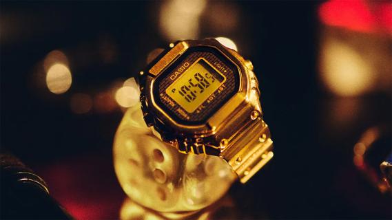 Zo scoor je de Casio Ring Watch in het goud: CRW-001G-9JR - JFK