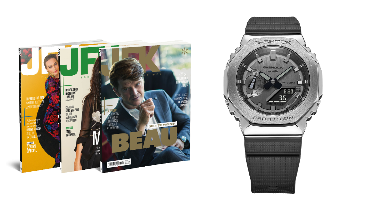 3 jaar JFK + Casio G-SHOCK GM 2100-1AER