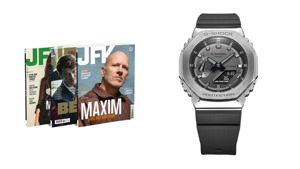 3 jaar JFK + Casio G-SHOCK GM 2100-1AER (110)