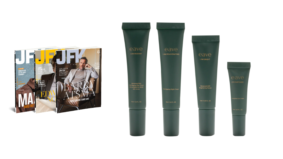 1 jaar JFK + EAVE Cosmetics Discovery Set (112)