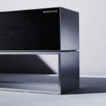LG Signature OLED R tv stand met speaker