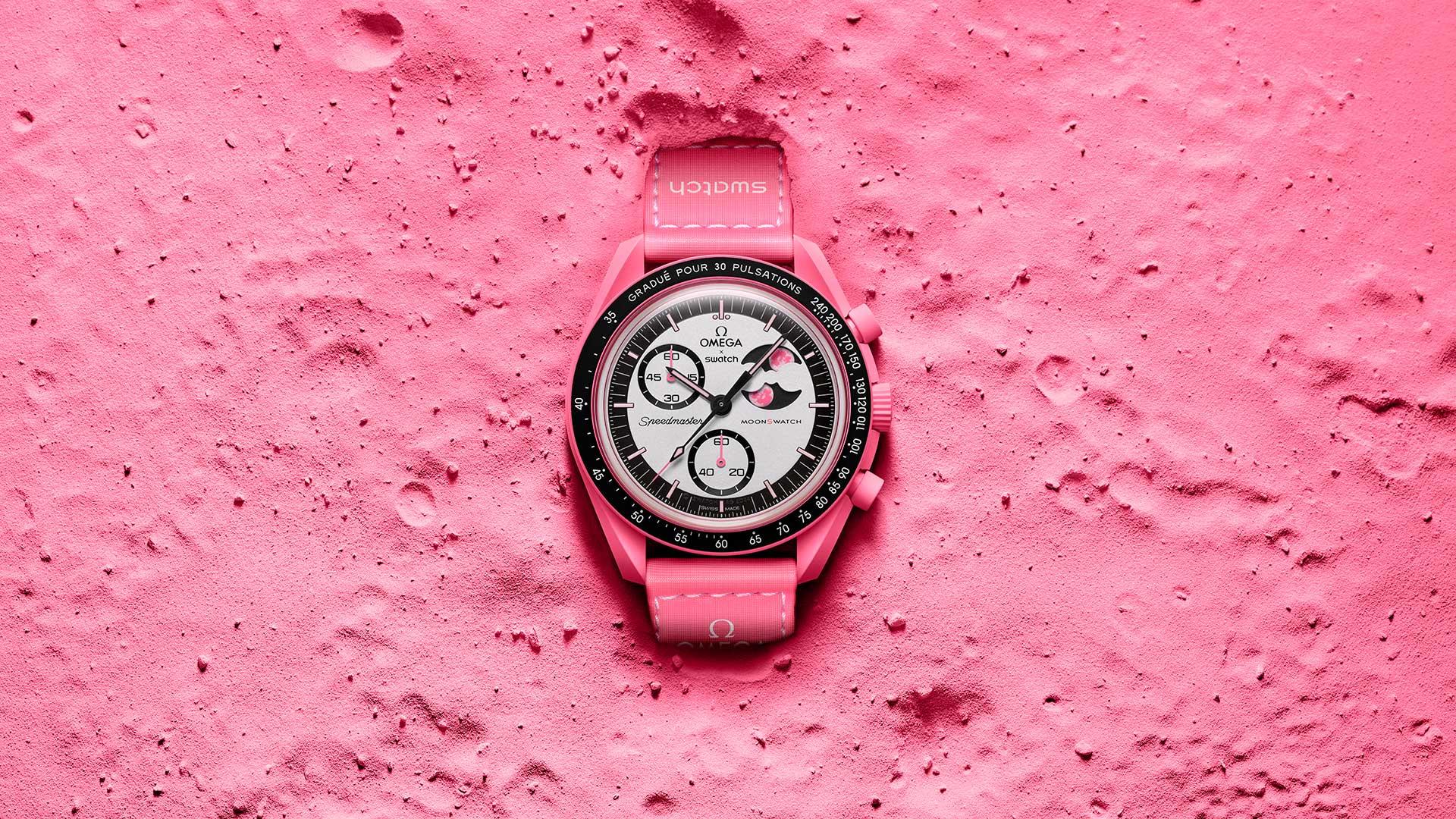 Omega x Swatch MoonSwatch Mission to the Pink Moonphase