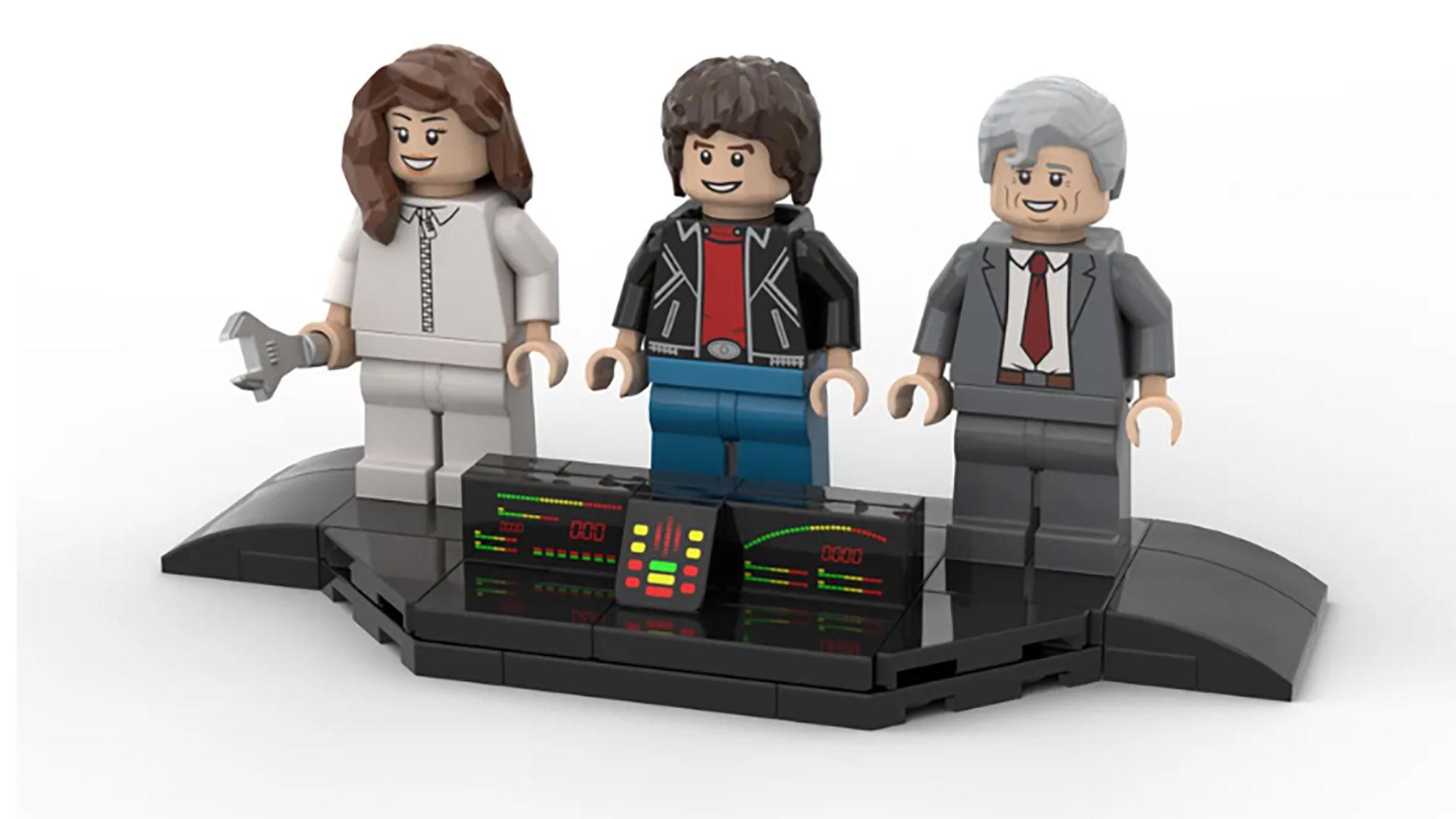 KITT lego minifiguur david hasselhoff