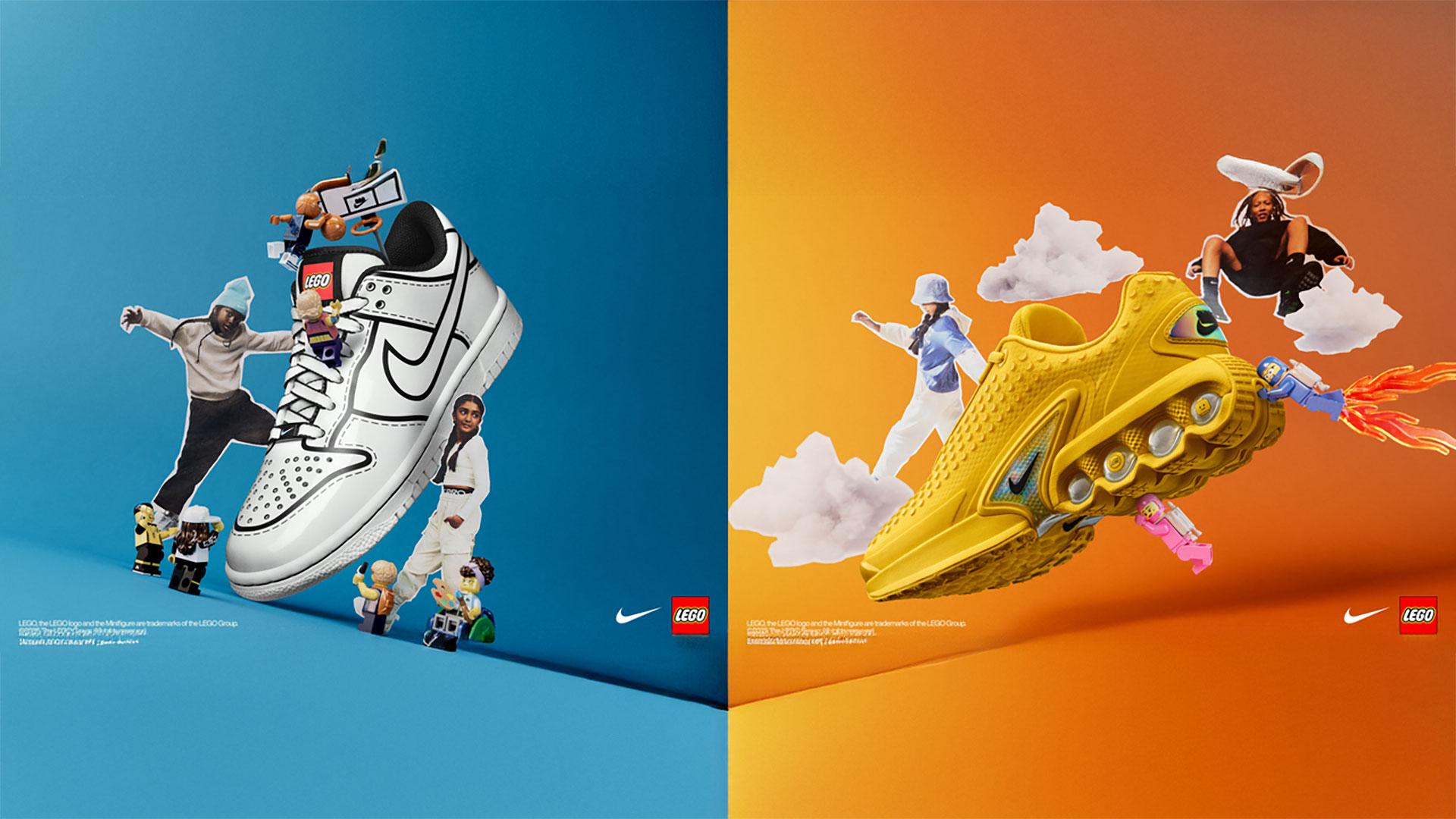 Lego Nike Dunk sneakers