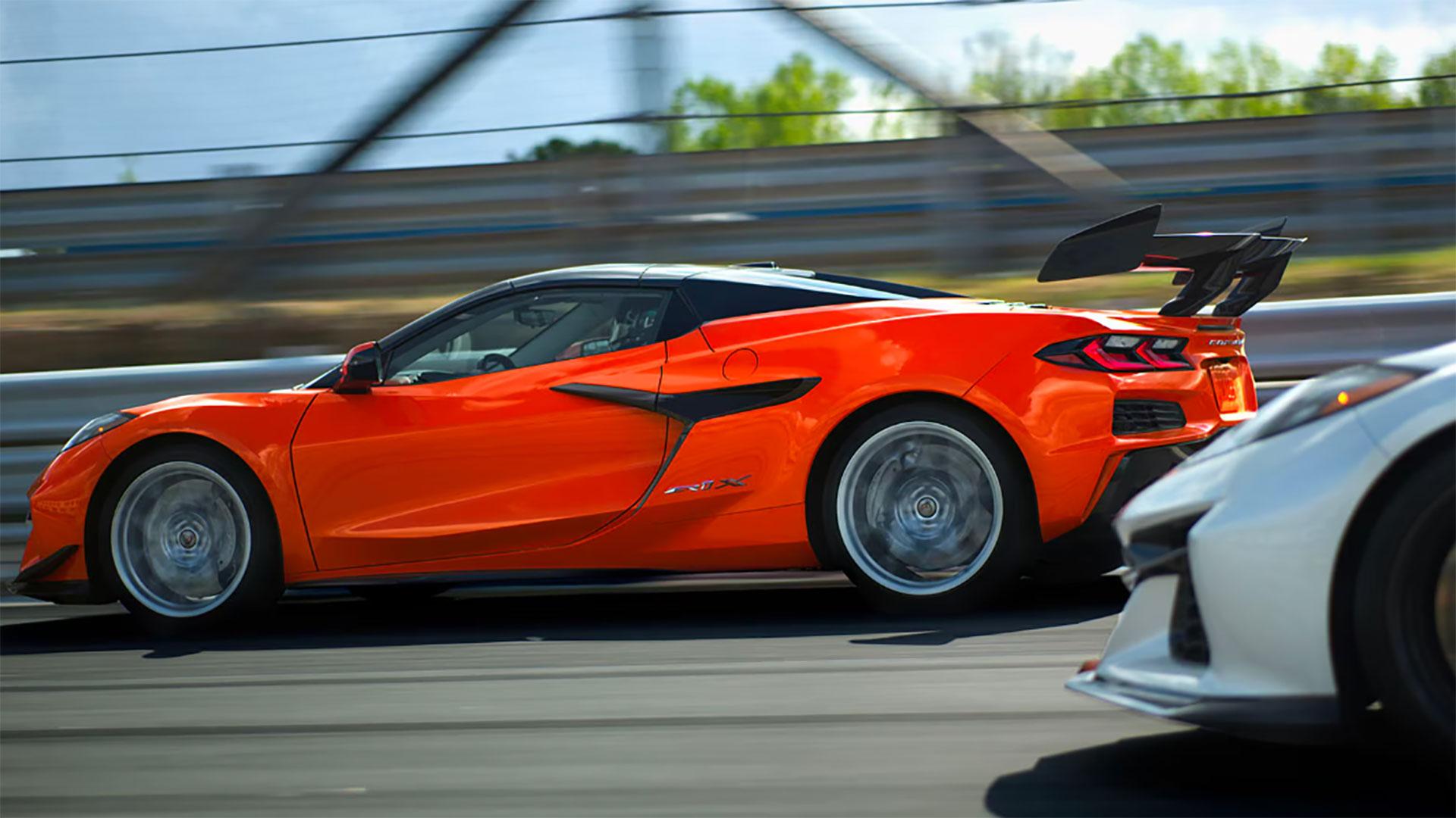 Chevrolet Corvette ZR1X rijden