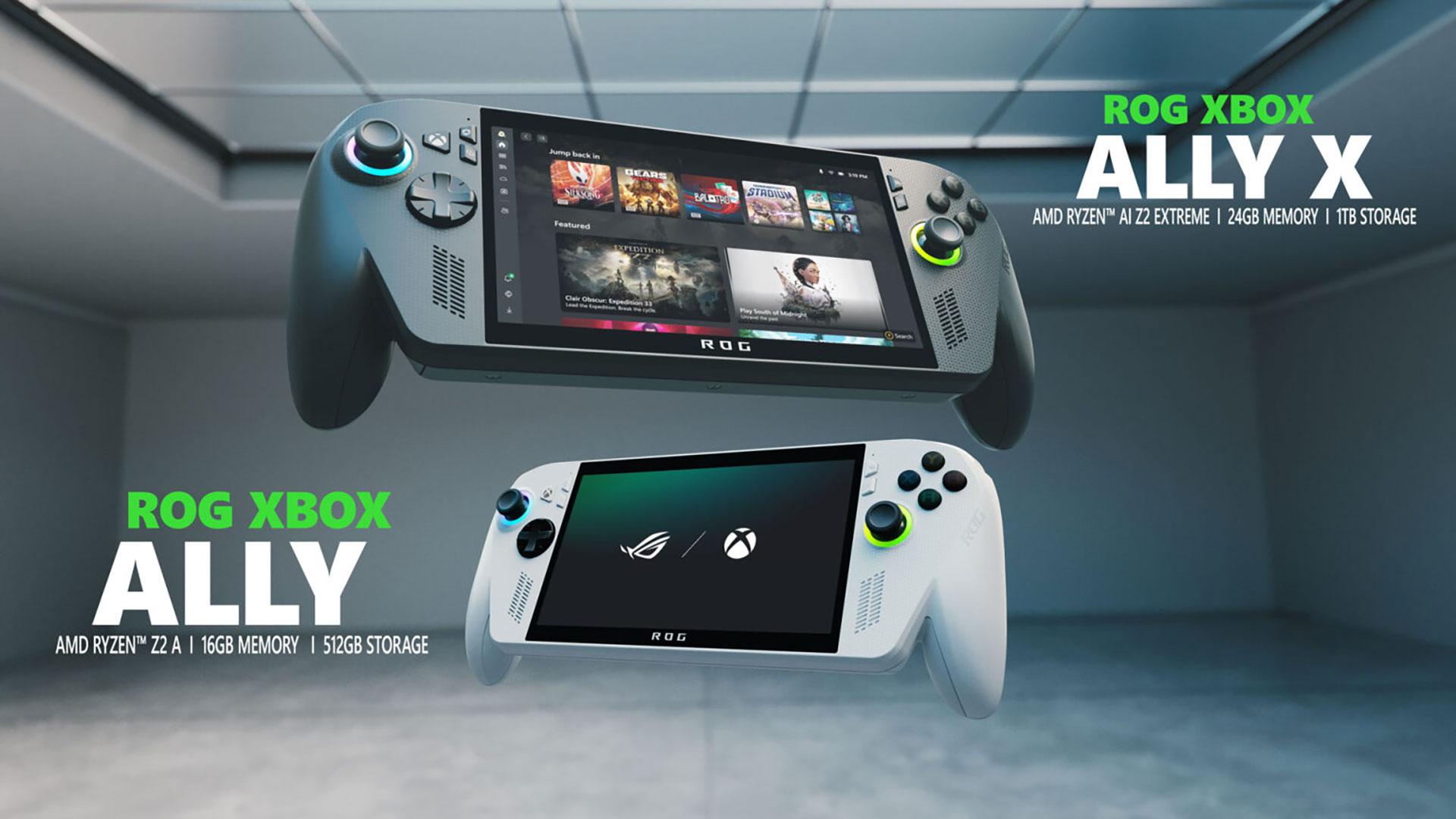 ROG Xbox Ally X handheld console