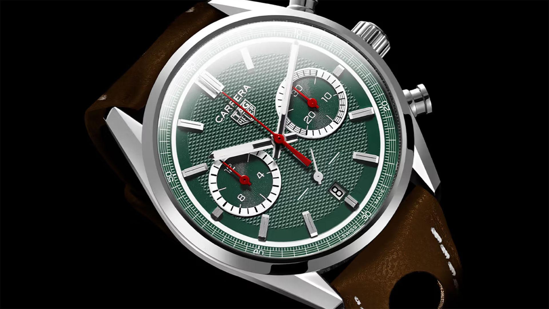 TAG Heuer Goodwood Festival wijzerplaat