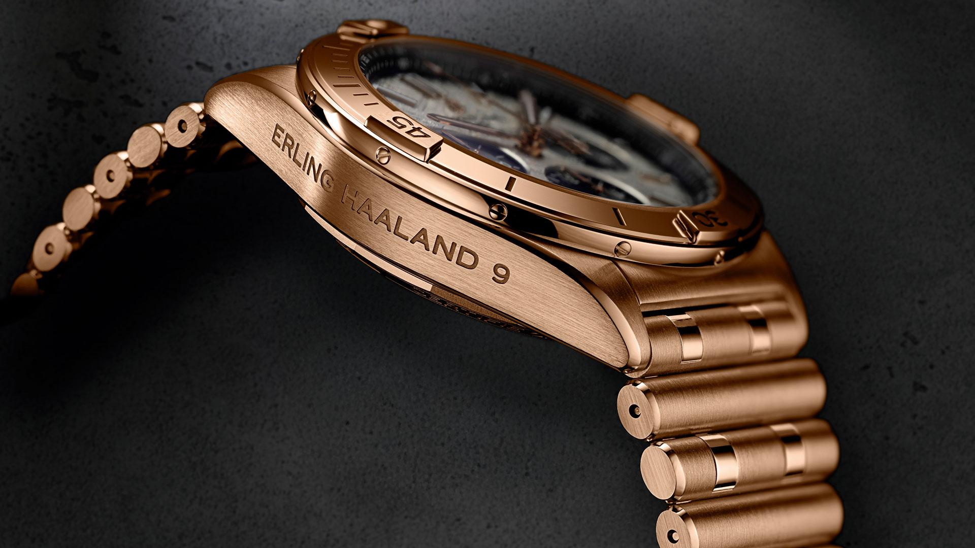 Erling Haaland Breitling horloge One of 5