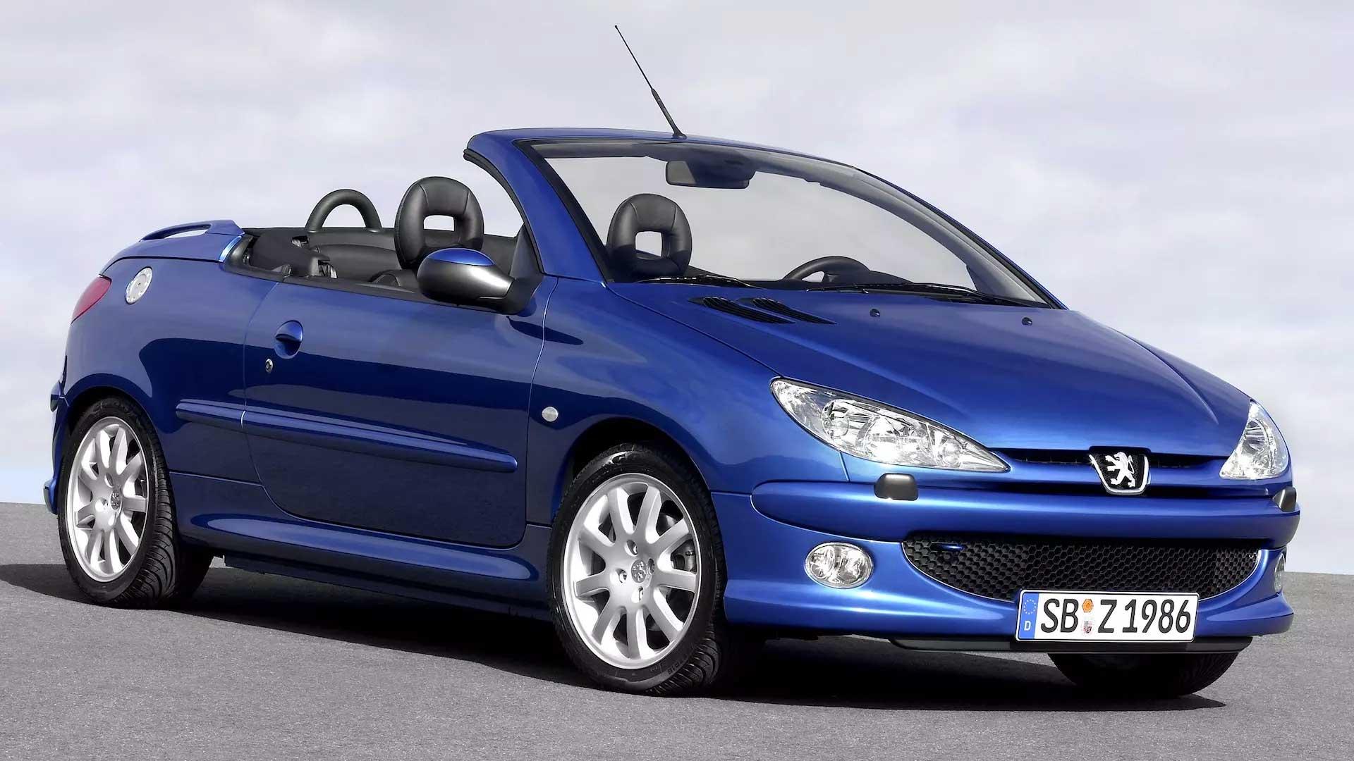 peugeot 206 cc goedkope cabrio