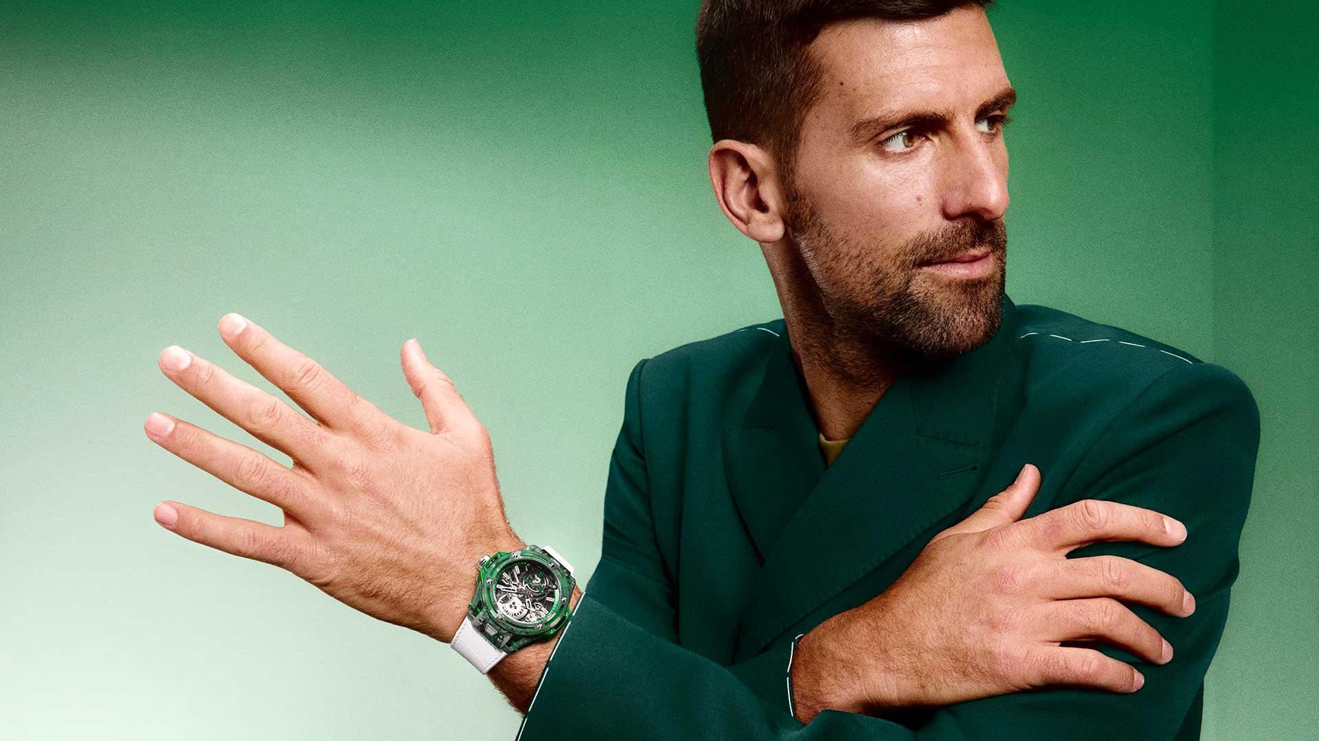 Hublot eert Novak Djokovic met speciale Big Bang Tourbillon GOAT Edition