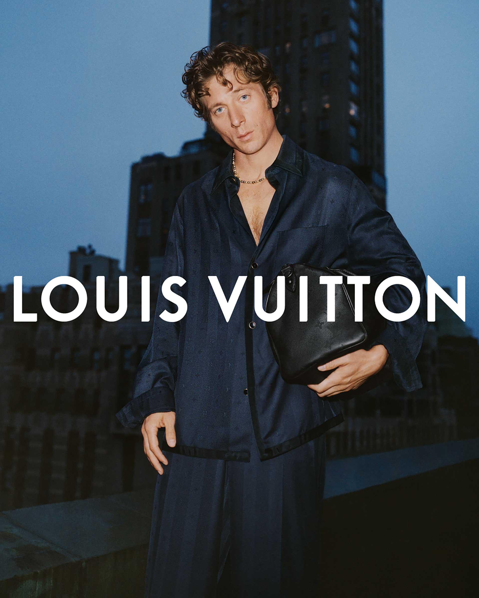Jeremy Allen White is het gezicht van Louis Vuitton