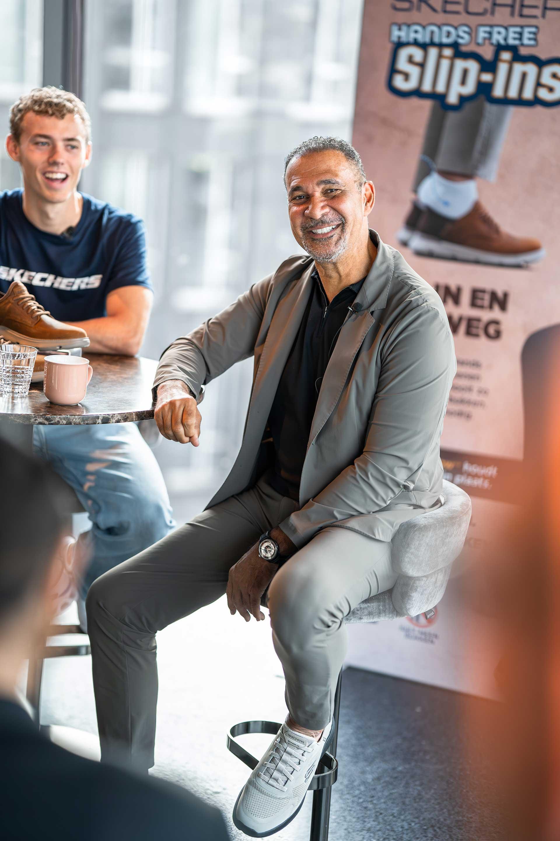 Ruud Gullit Skechers ambassadeur benelux