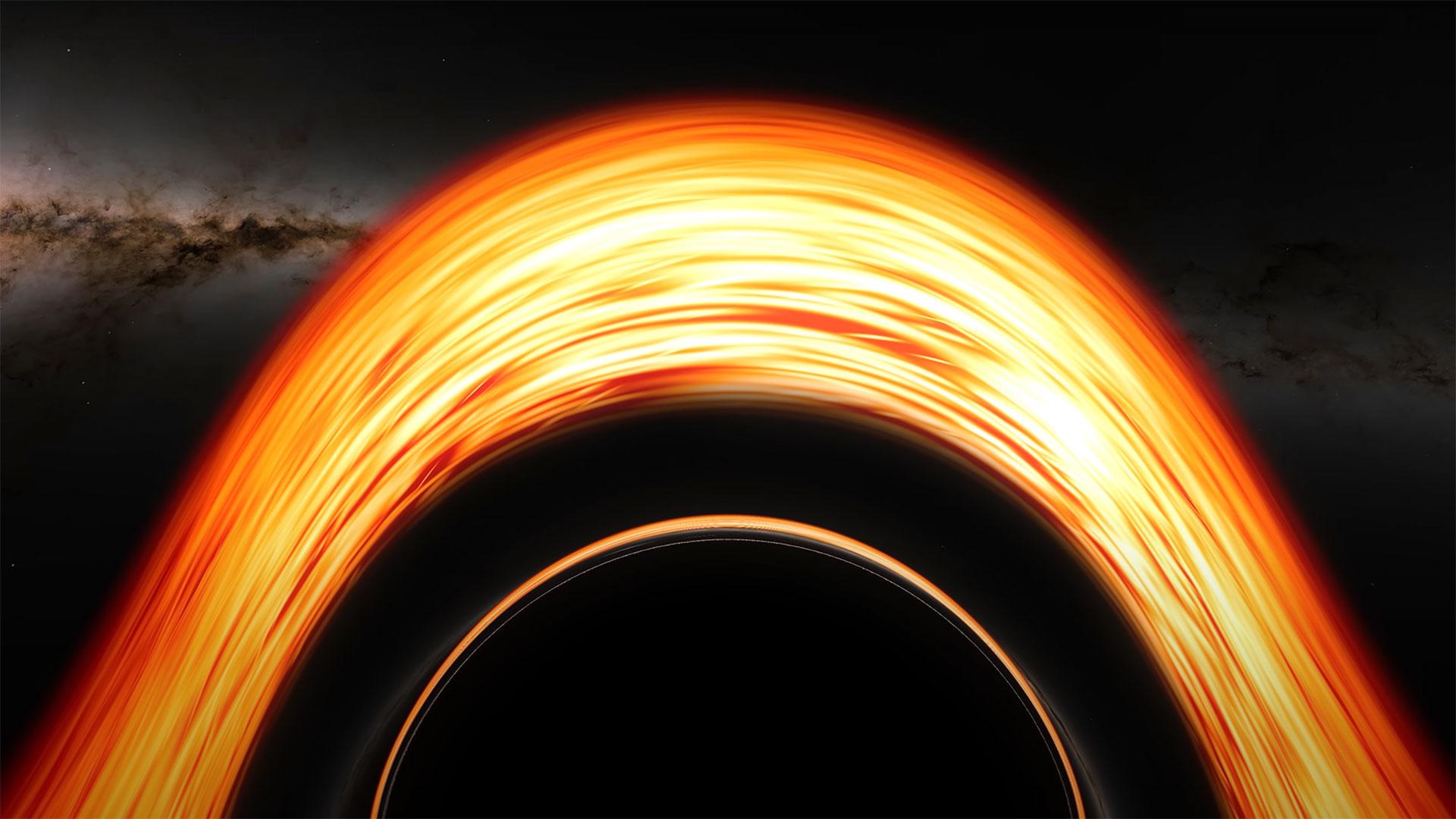 Wat gebeurt er als je in een zwart gat valt? NASA toont simulatie