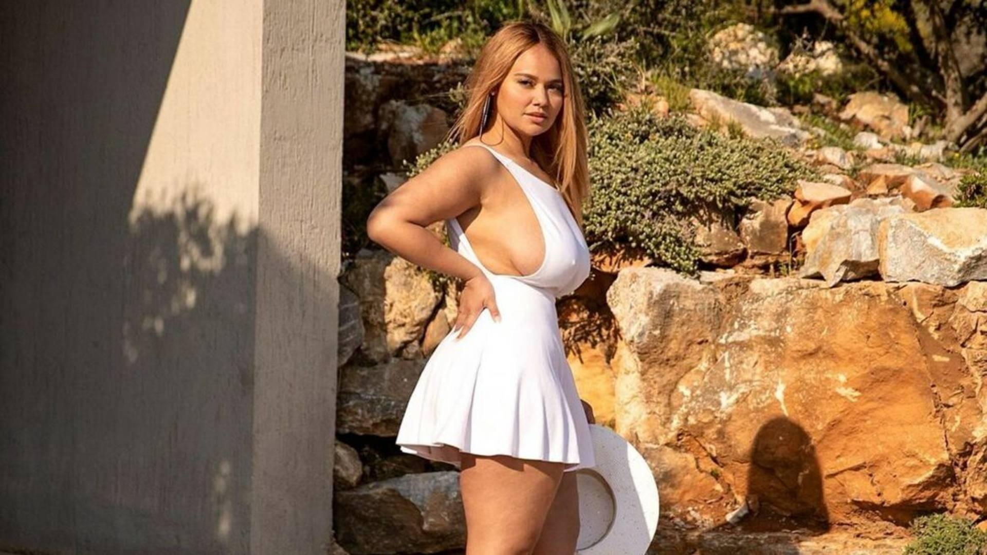 De curves van Pamela Alexandra krijgen het kwik nog hoger