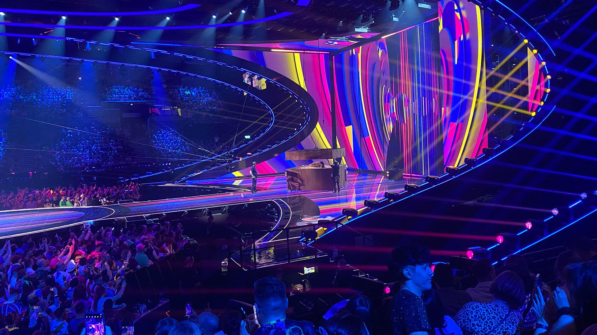 Jfk Was Bij De Eerste Halve Finale Van Het Eurovisie Songfestival