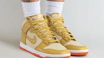 Nike Dunk High ‘Gold Canvas’
