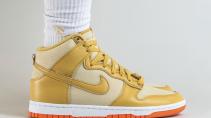 Nike Dunk High ‘Gold Canvas’