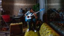 Jarreau Vandal in de studio