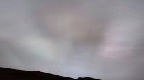 zonnestralen op Mars