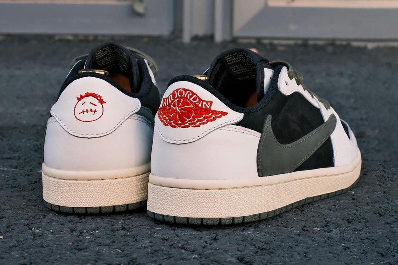 Dit is de nieuwe Travis Scott x Air Jordan 1 Low 'Olive' - JFK