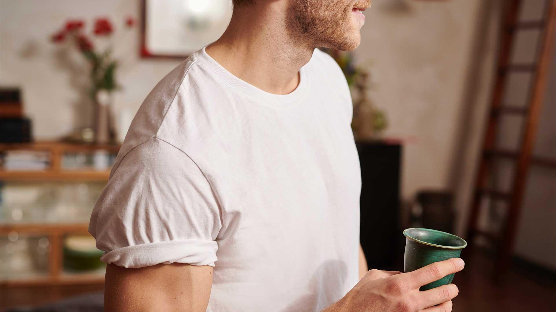 zonnebrand vlekken witte kleding