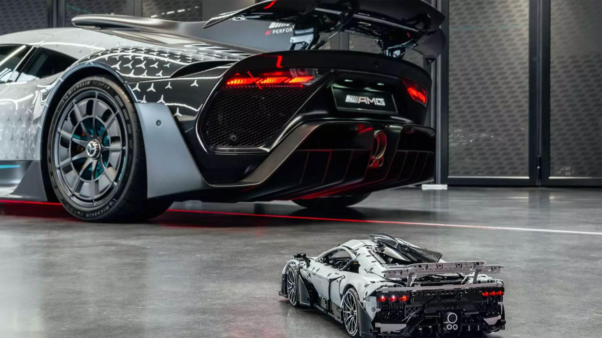 Schaalmodel van Mercedes AMG One (op afstand bestuurbaar)