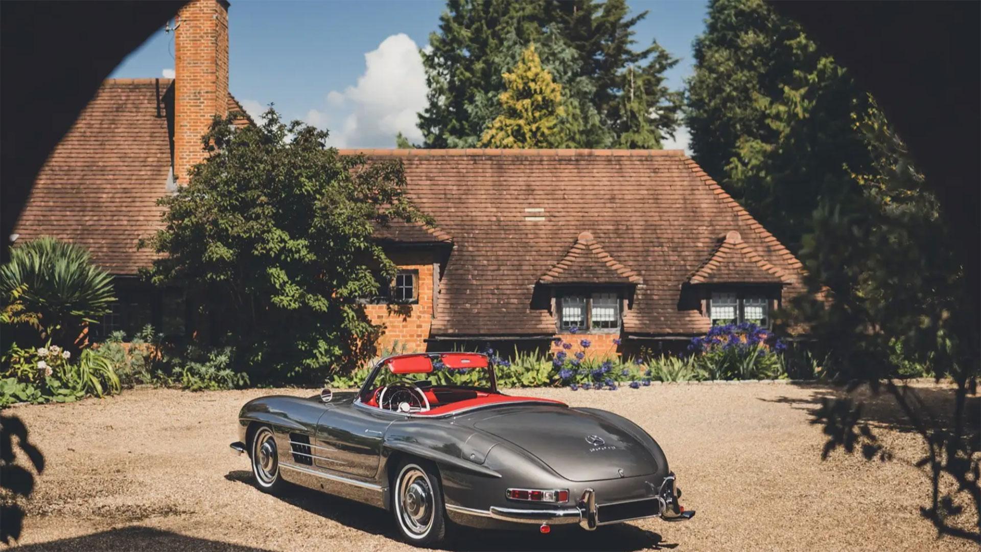 Mercedes-Benz 300 SL Roadster (1957) wordt geveild: zeldzaam