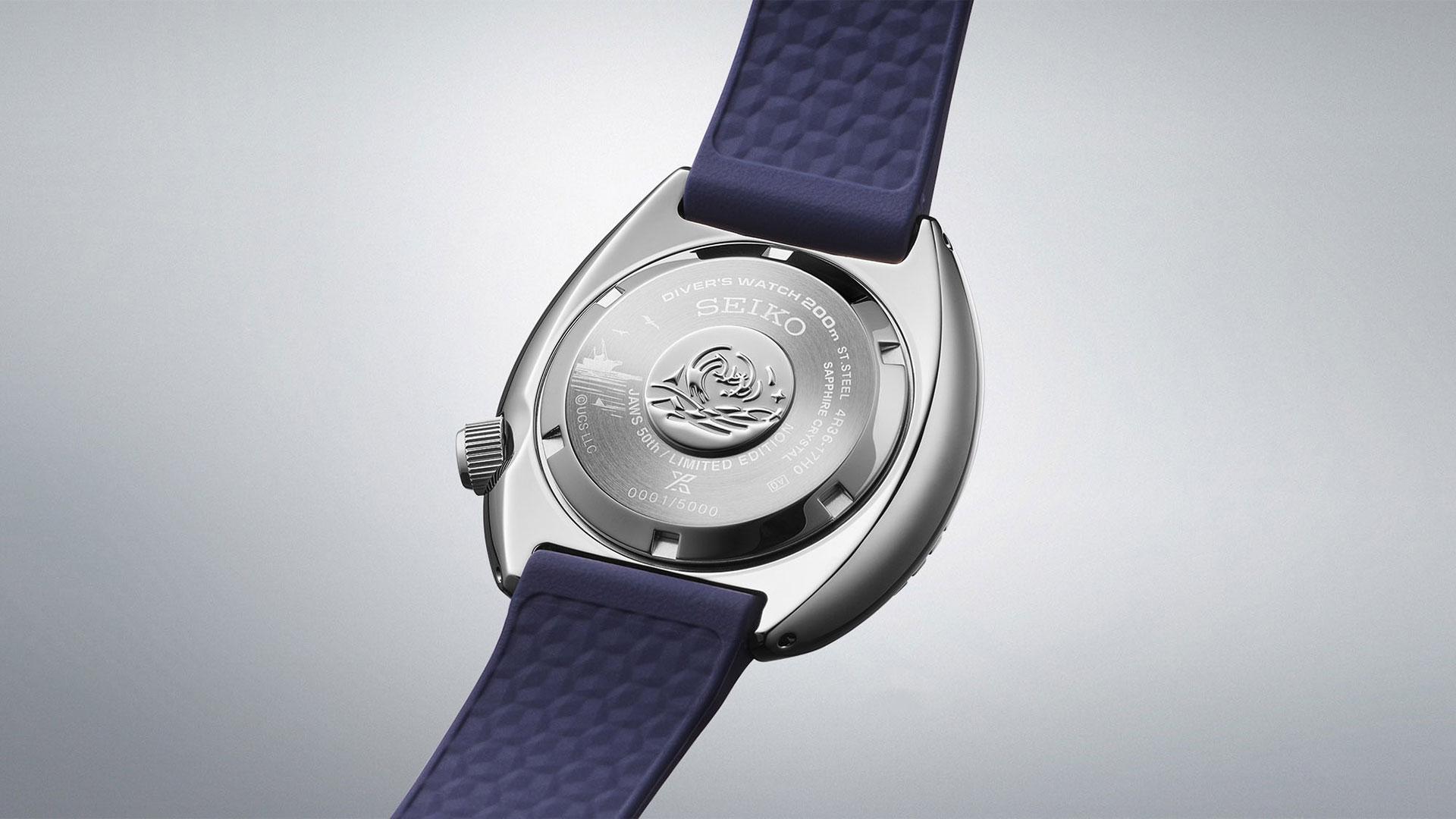 Seiko Jaws-horloge viert 50 jaar filmgeschiedenis met bijtende